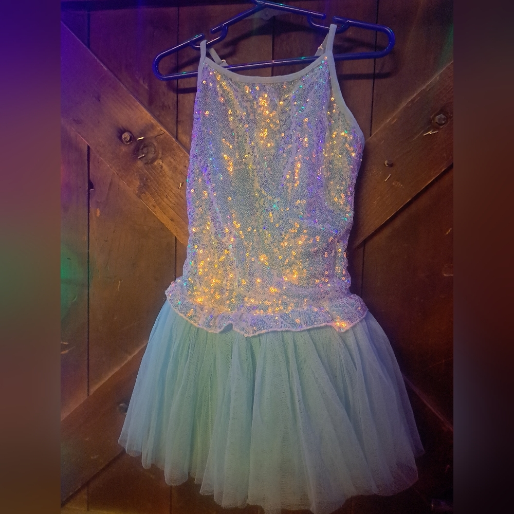 Dancina ballet blue dress size 6 🍭🦋